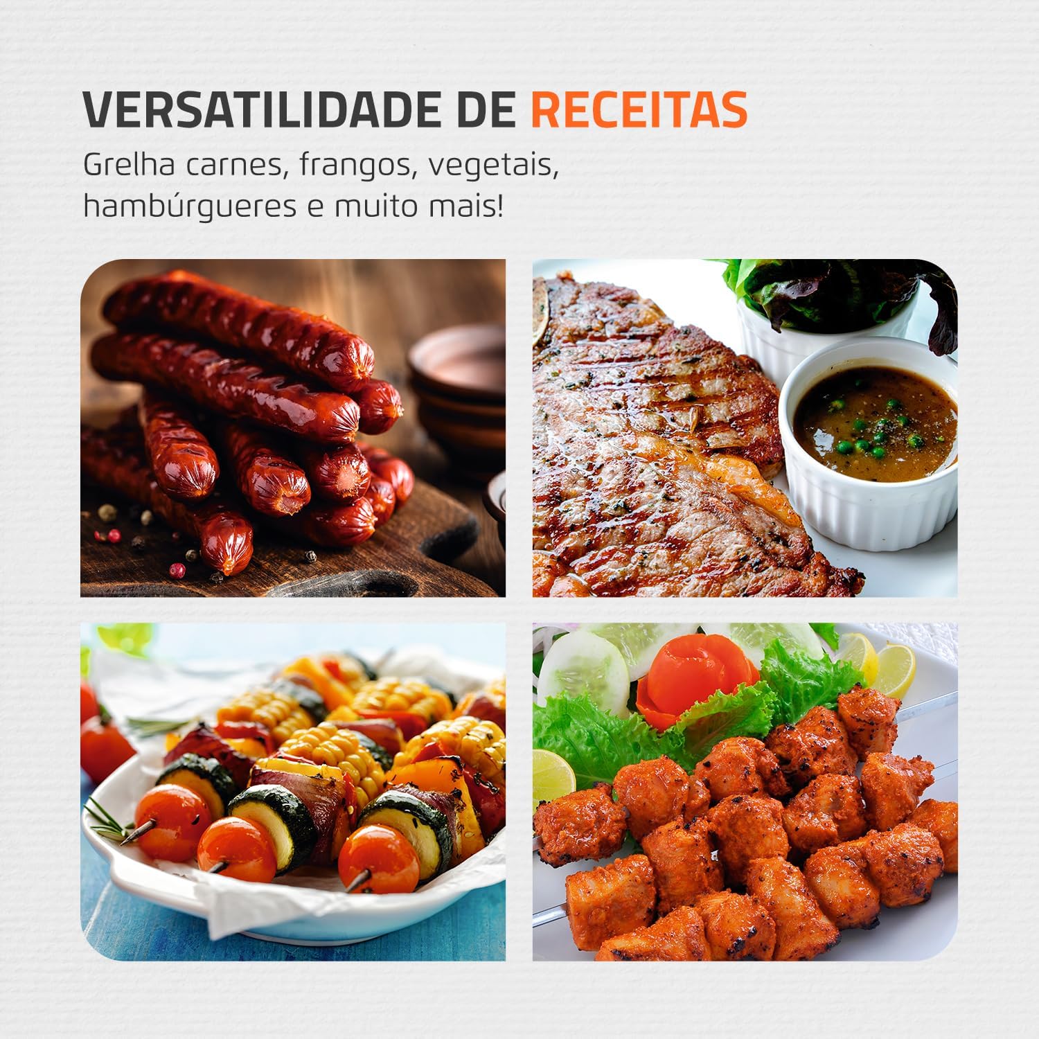 Churrasqueira Elétrica Grand Steak & Grill 3