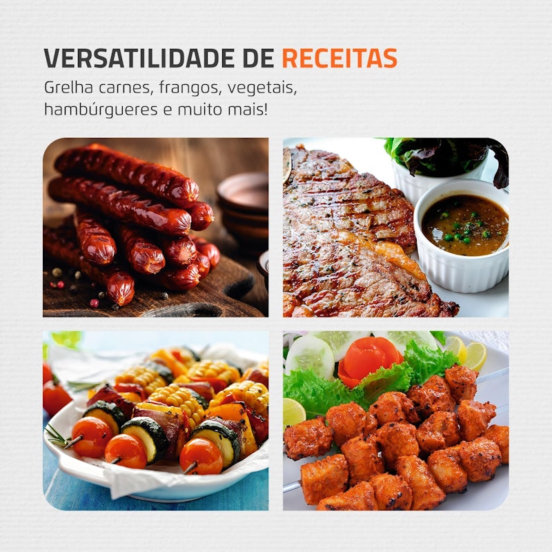 Churrasqueira Elétrica Grand Steak & Grill 3