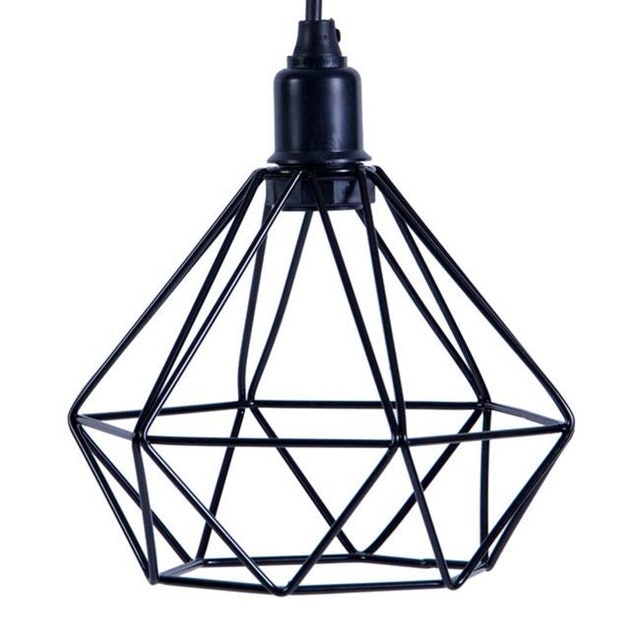 Lustre Pendente Aramado Diamante 2
