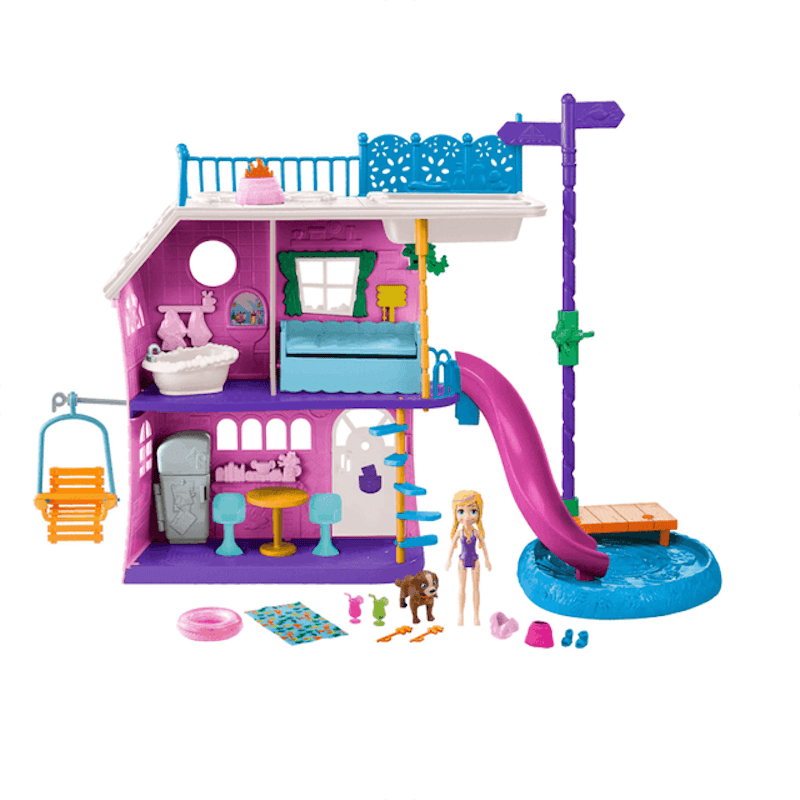 Polly Pocket - Casa do Lago da Polly 1