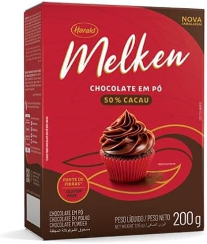 Chocolate em Pó Melken 50% Cacau 1