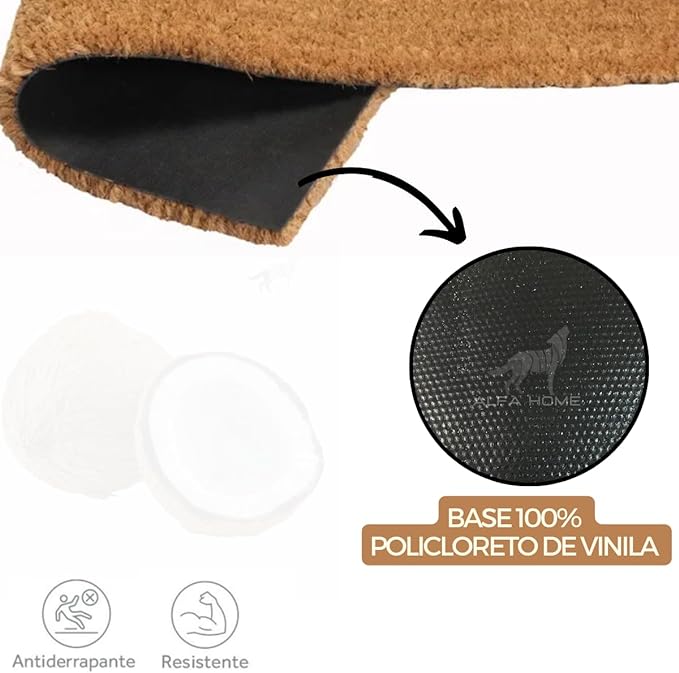 Capacho de Porta Fibra de Coco Bike 2