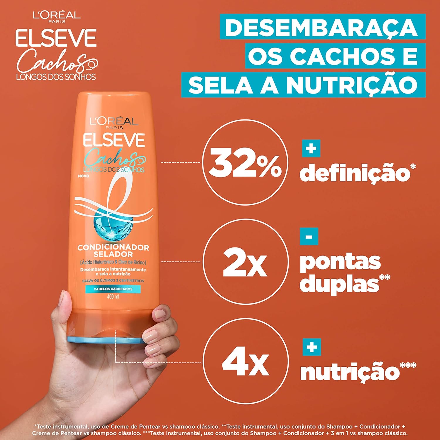 Cachos Longos dos Sonhos Condicionador Selador  2
