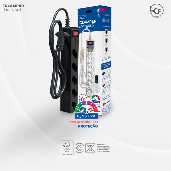 Filtro de Linha iClamper Energia 5 3
