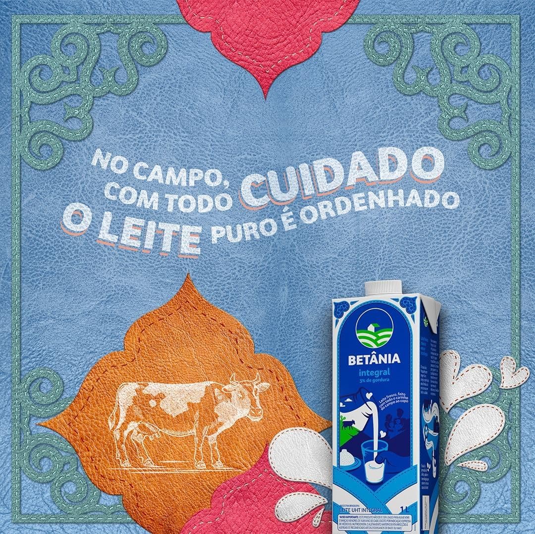Leite Betânia UHT Integral 1L 2