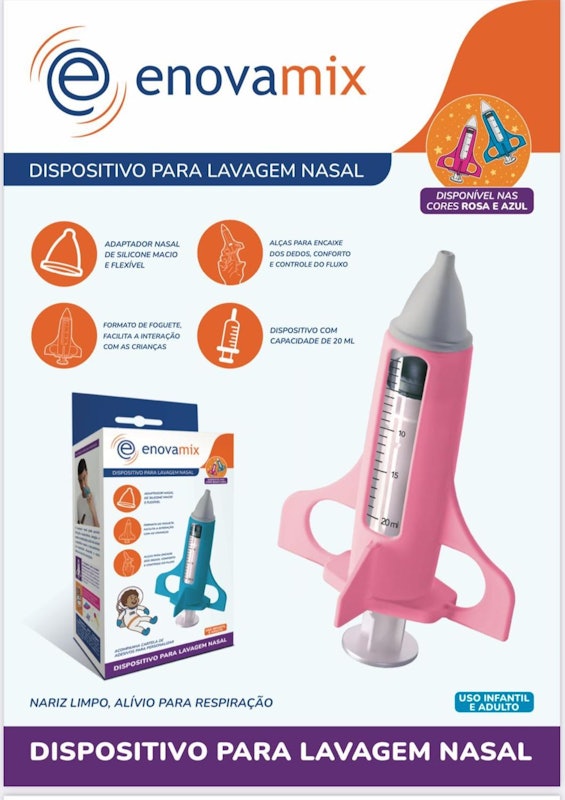 Seringa Dispositivo para Lavagem Nasal 2