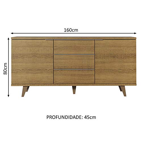 Buffet Aparador Madesa Rustic 5