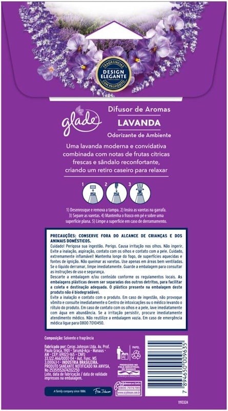 Glade Difusor Lavanda 2