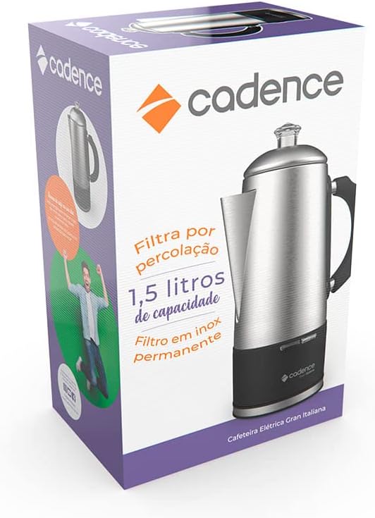 Cafeteira Italiana Gran Inox 5