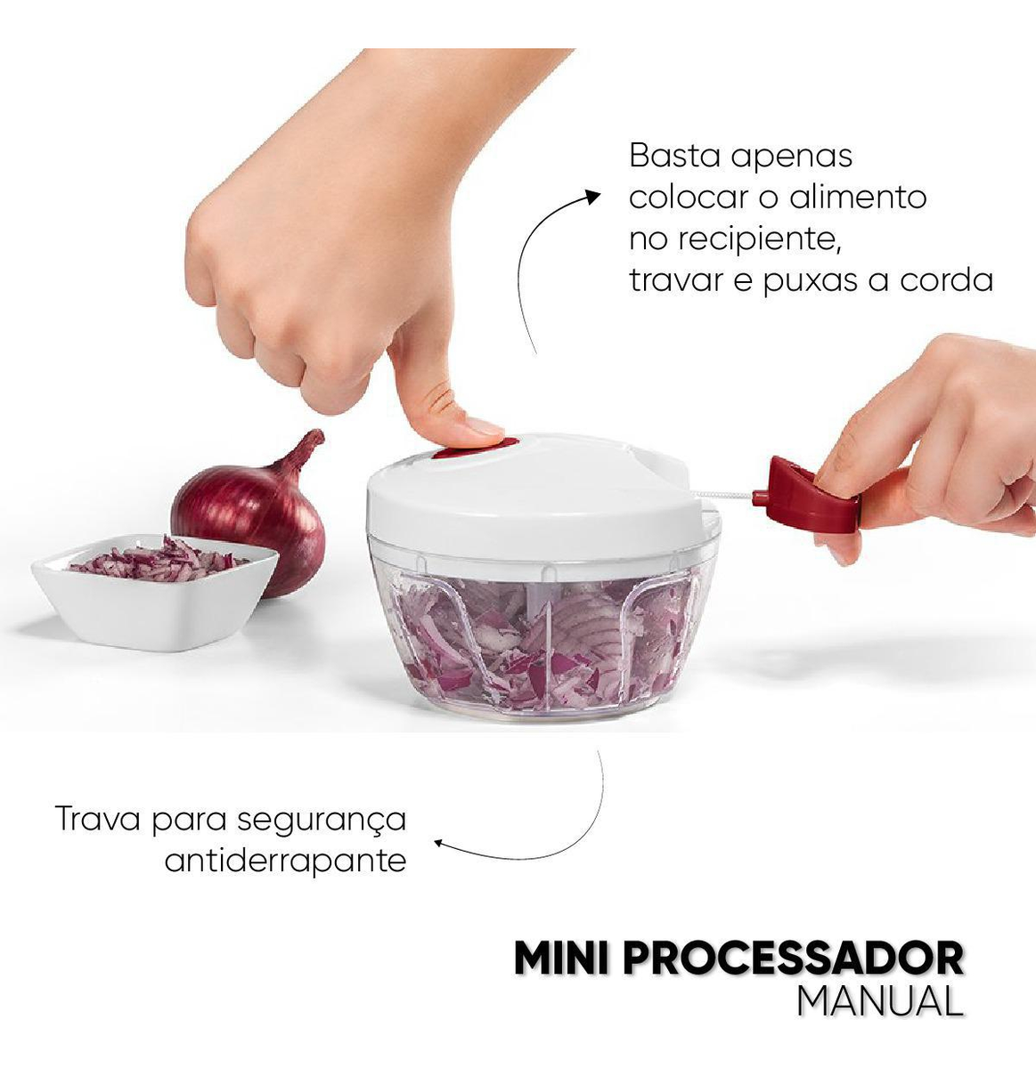 Mini Processador Manual Casar 4