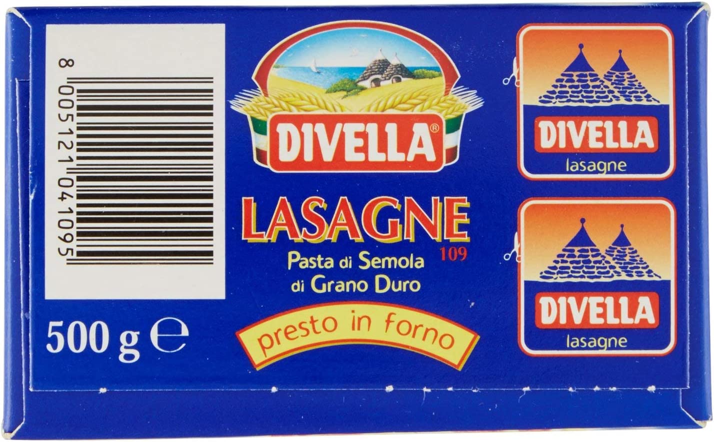 Lasagne di Semola 109 Divella 4