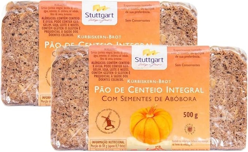 Pão de Centeio Integral e Semente de Abóbora 1