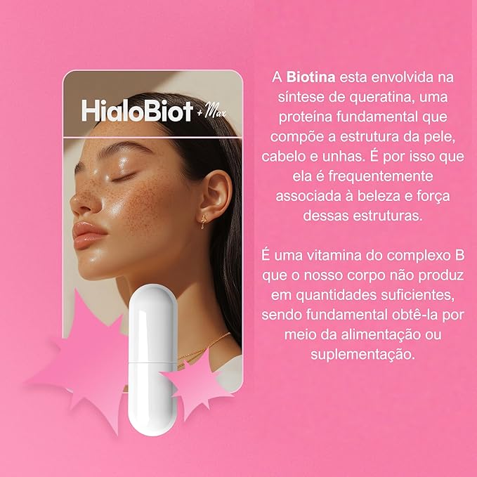 HialoBiot Max Cabelo, Pele e Unhas 4