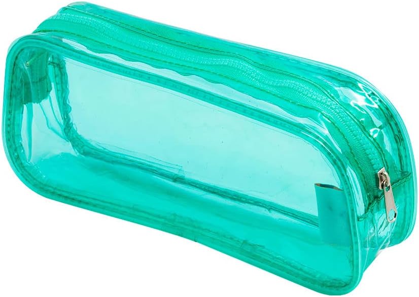 Estojo PVC Transparente 1 Zíper 3