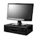 SOUZA Suporte para Monitor com 2 Gavetas MDF Black Piano Souza 1