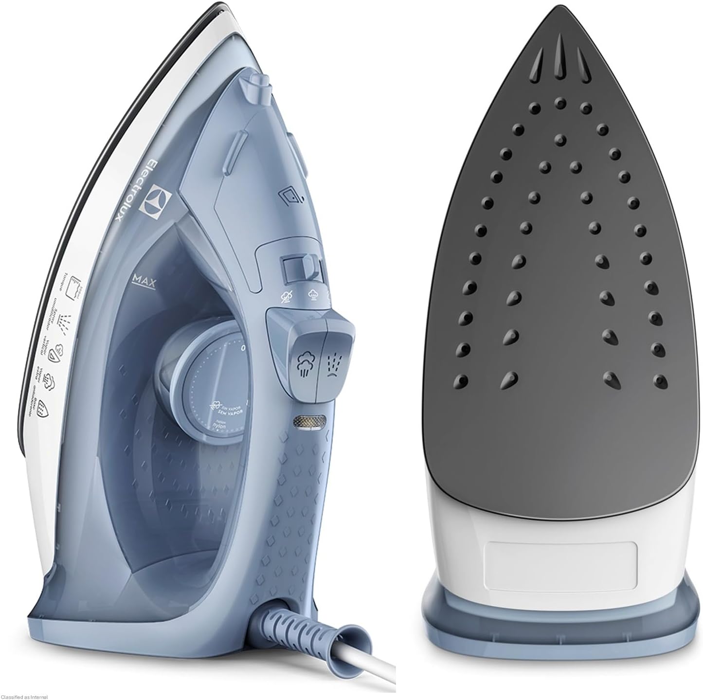 Ferro de Passar Roupa a Vapor e a Seco Efficient 5