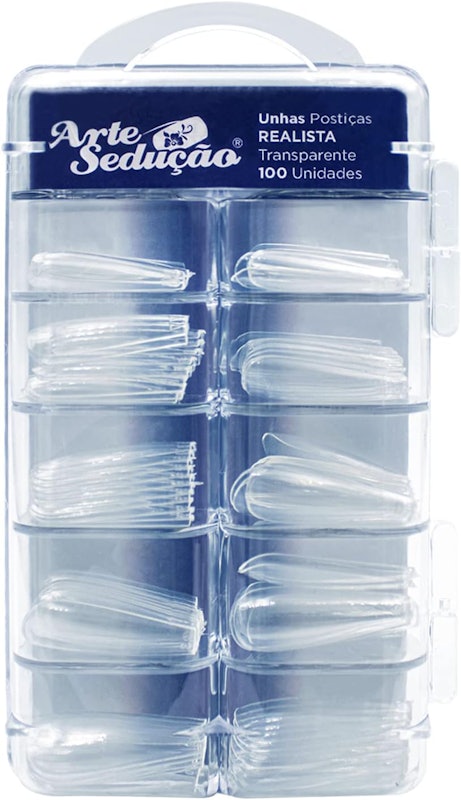 Unhas Postiças Realista Transparente 1