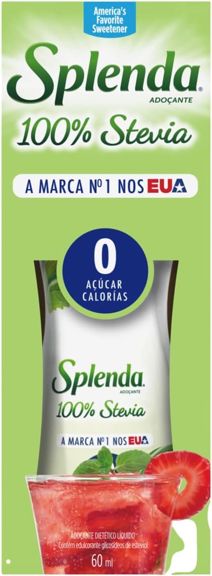Adoçante Líquido Stevia Caixa 60 ml 1