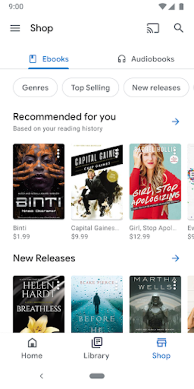 Google Play Livros 2