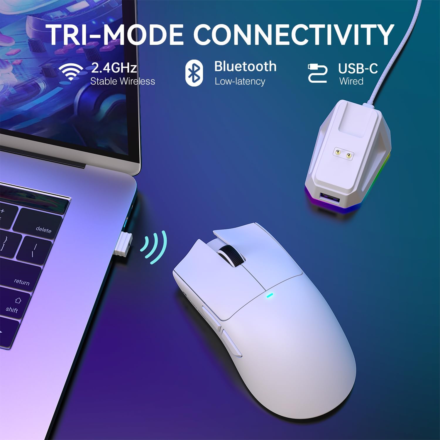 Mouse Gamer Attack Shark 4