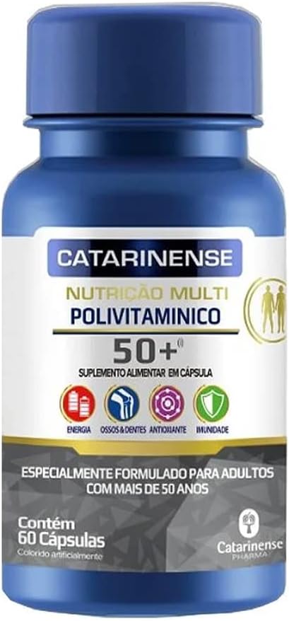 Polivitamínico 50+ Catarinense Nutrição Multi 1