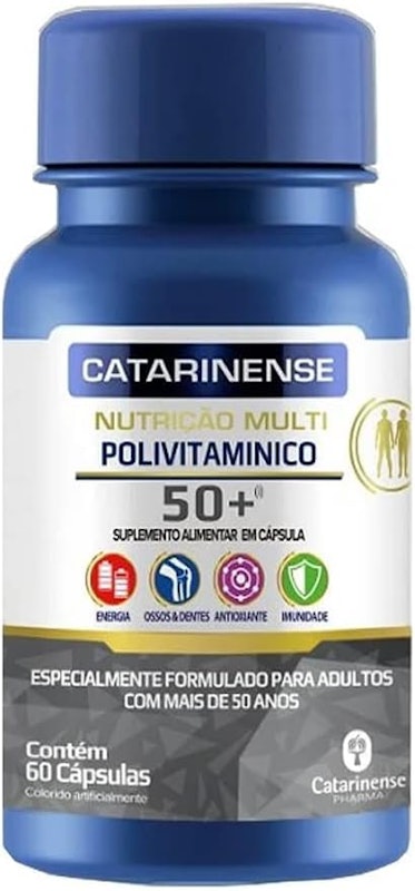 Polivitamínico 50+ Catarinense Nutrição Multi 1