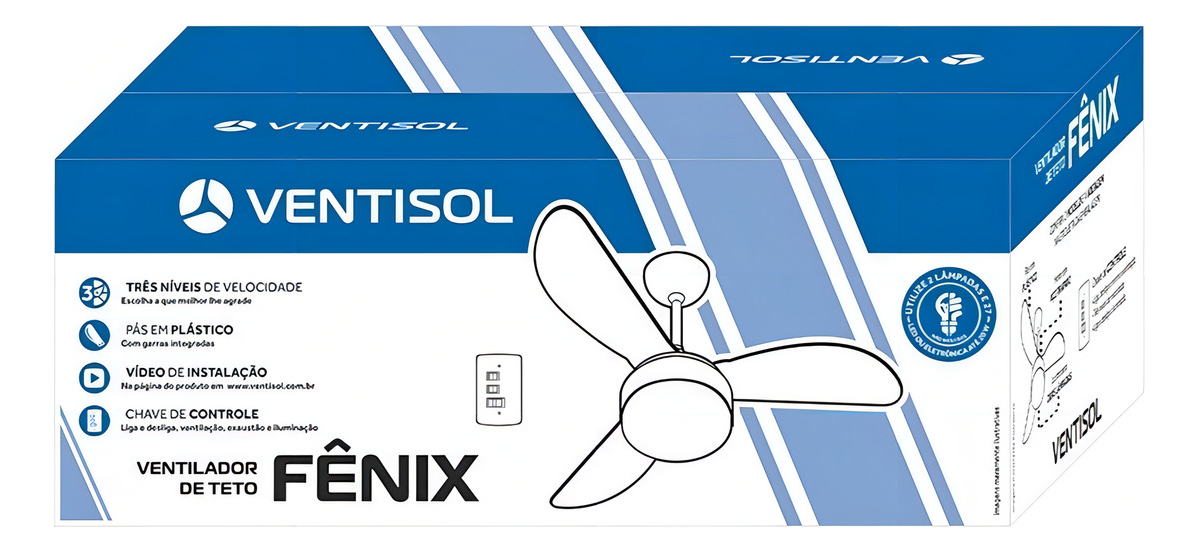Ventilador de Teto Fênix 5
