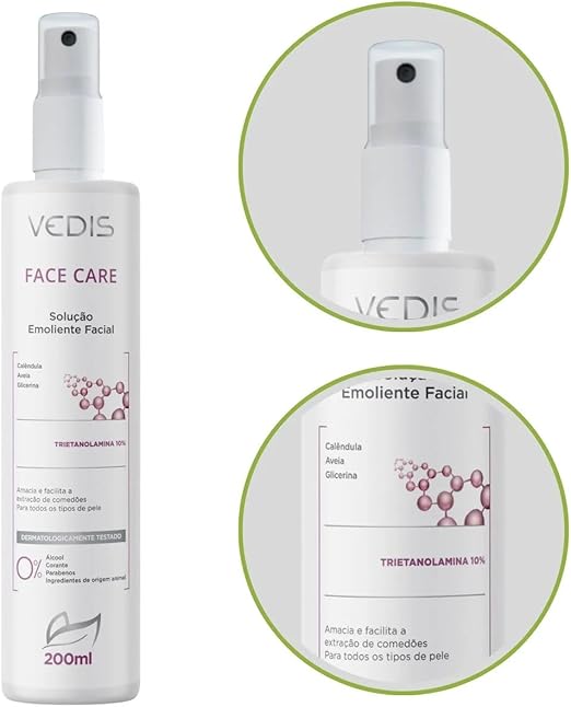 Solução Emoliente Face Care 3