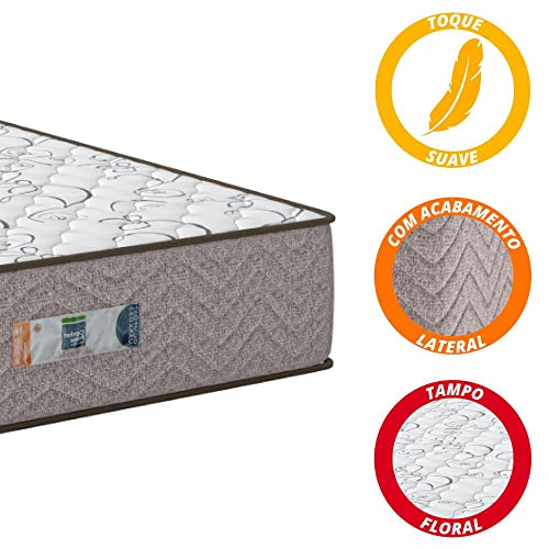 Colchão Solteiro de Espuma D33 Semi Ortopédico Extra Firme 4
