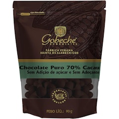 Gotas Chocolate Puro 70% Cacau Gobeche