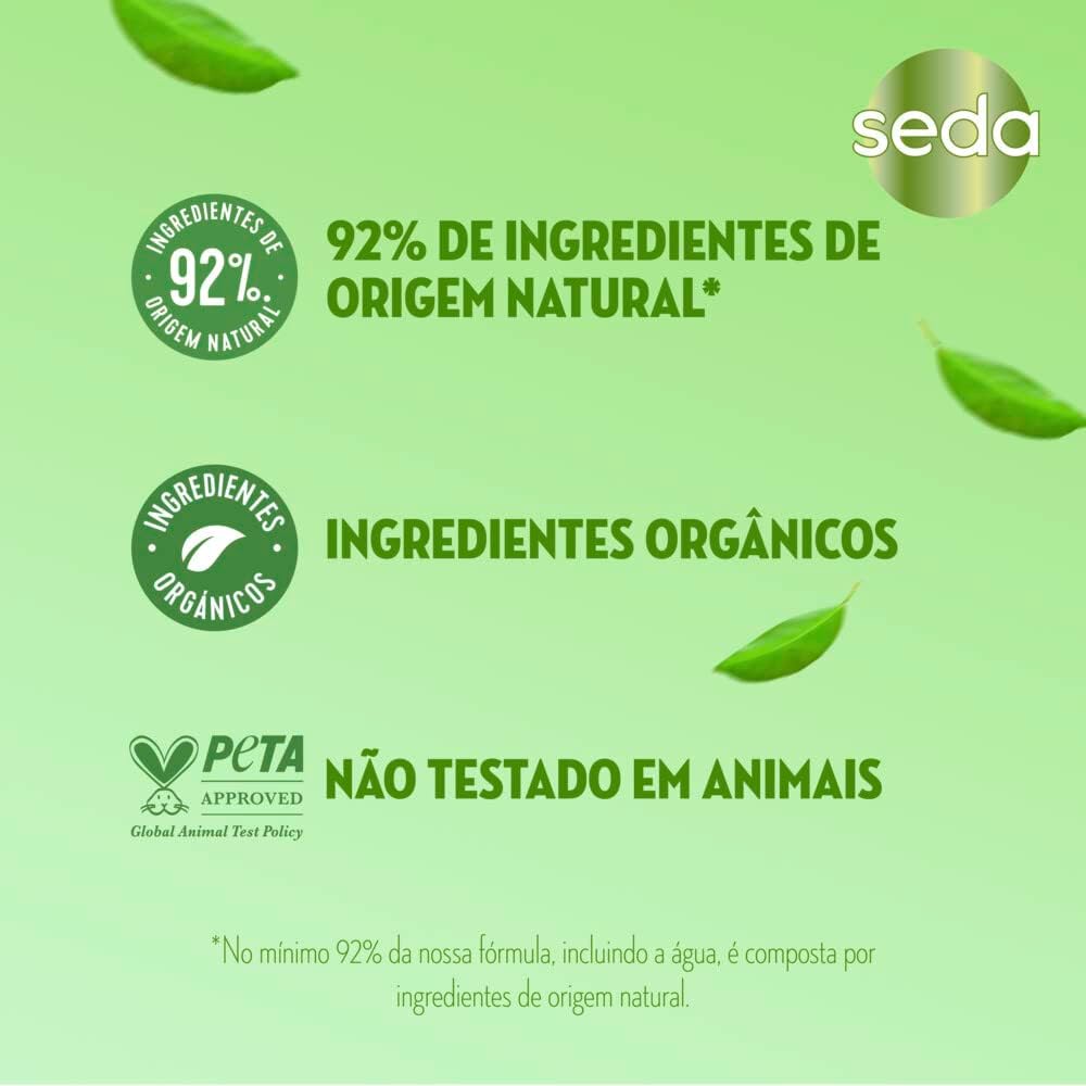 Shampoo Seda Chá Verde e Cítricos 4
