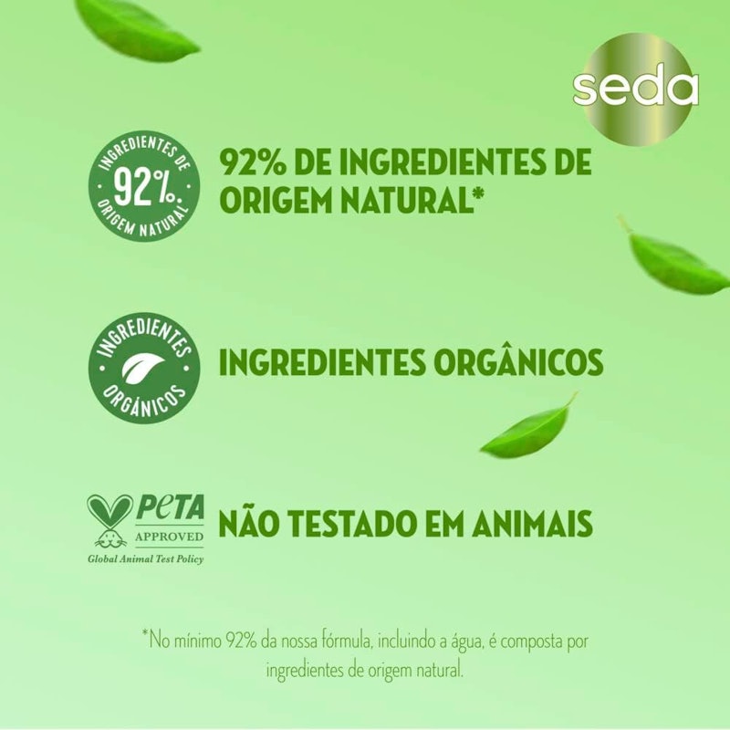 Shampoo Seda Chá Verde e Cítricos 4