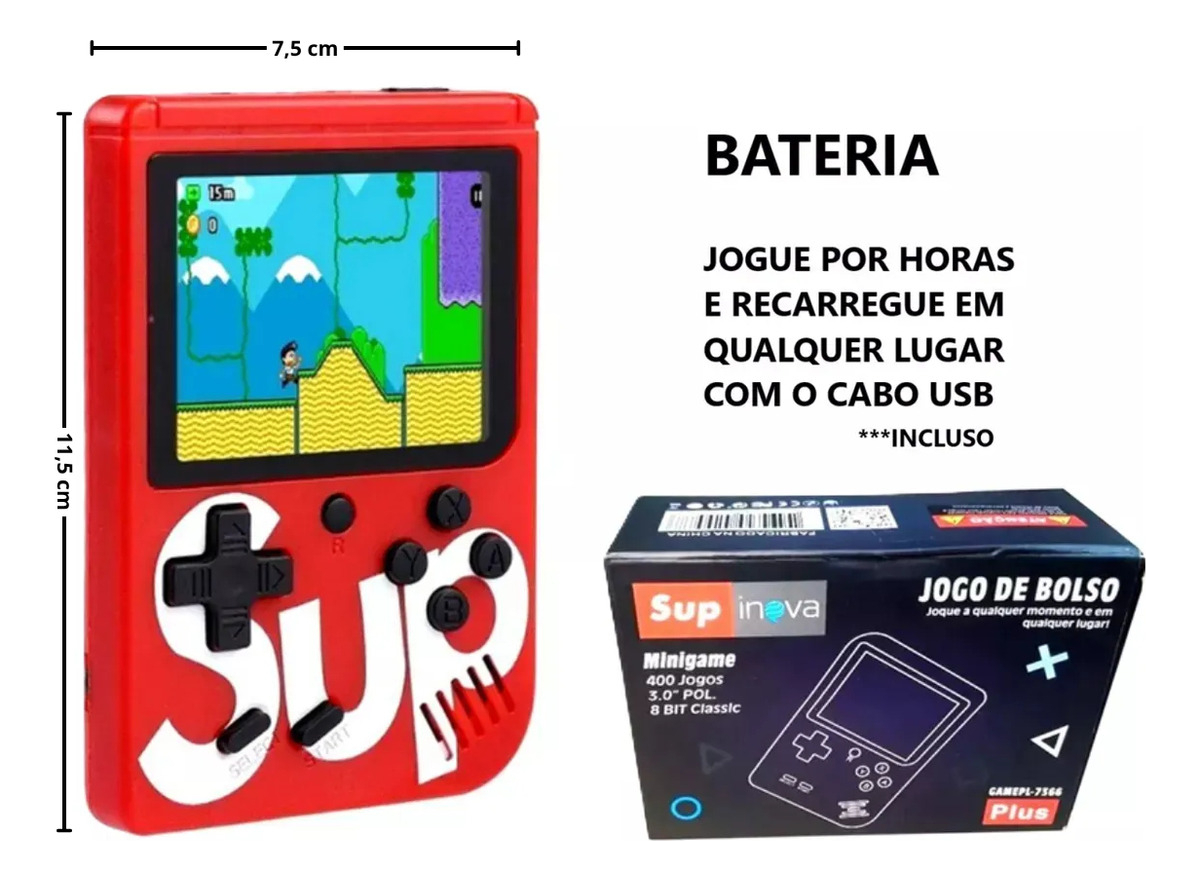 Super Mini Game 400 em 1 Sup 2