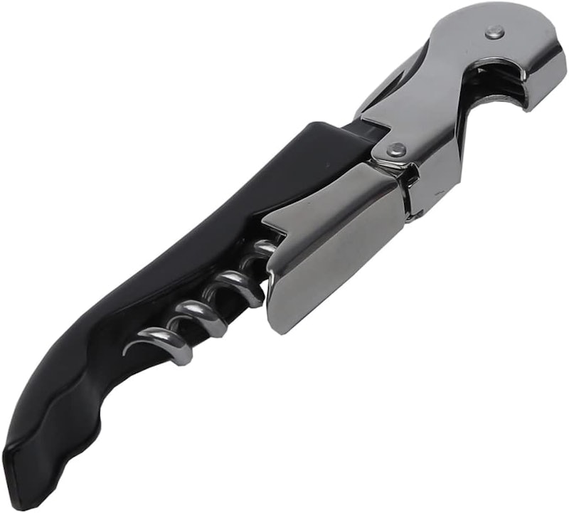 Saca-Rolhas de Inox 2 Estágios 1