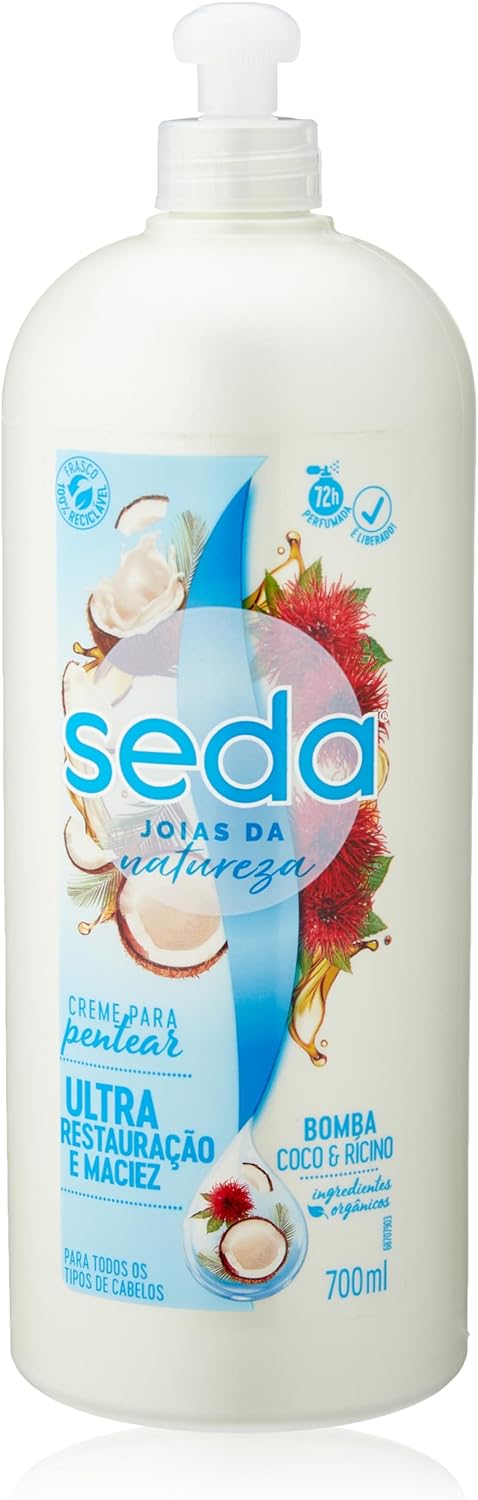 Creme Pentear Coco & Rícino Joias Da Natureza 1