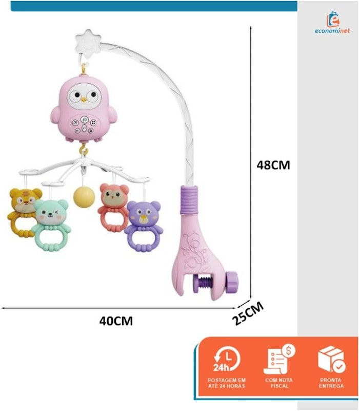 Móbile para Berço e Carrinho Baby Style 2