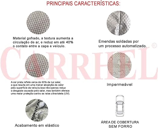Capa para Moto sem Forro 2