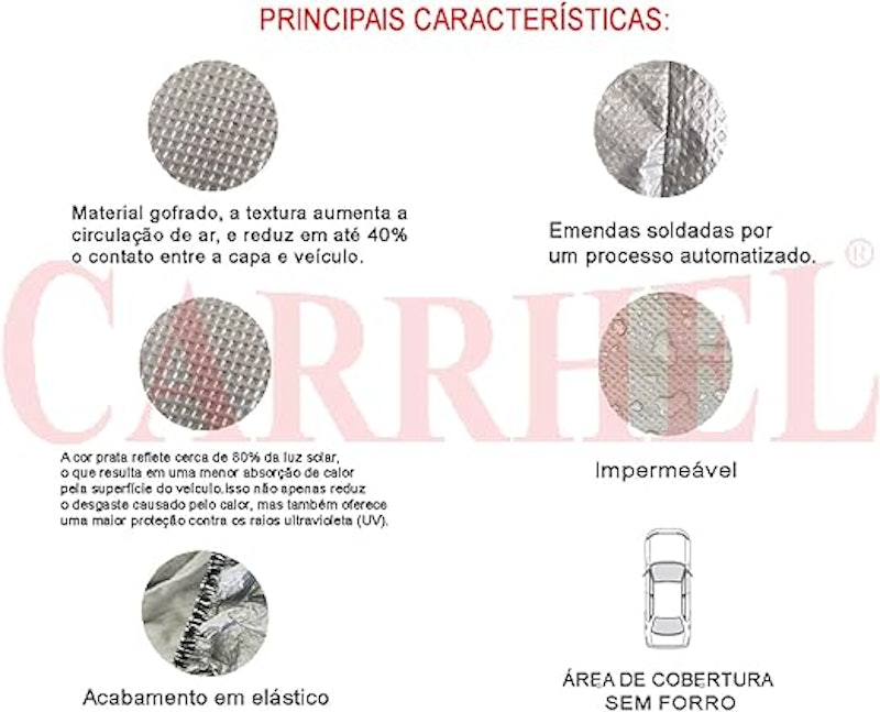 Capa para Moto sem Forro 2
