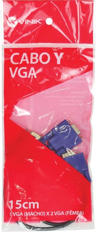 Cabo Y Vga Macho X 2 Vga Femea Avy-1M/2F 2