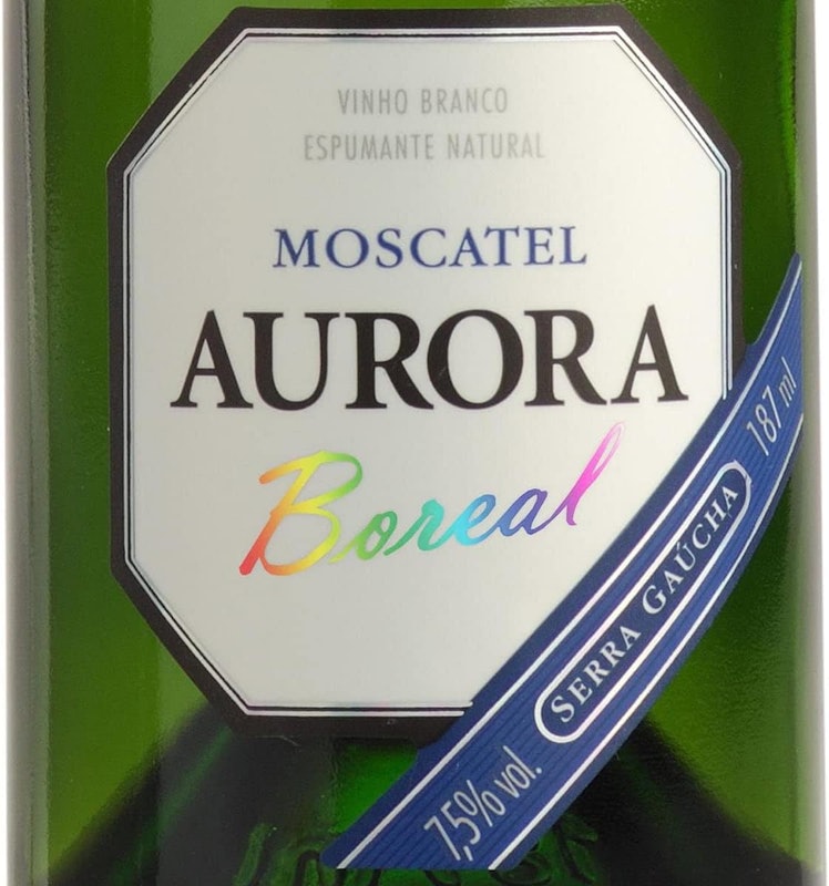 Espumante Aurora Boreal Moscatel Branco 2