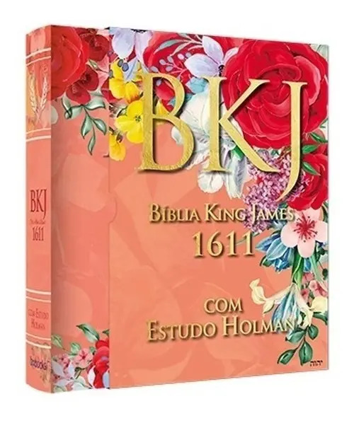 Bíblia King James Fiel 1611 com Estudo Holman 1
