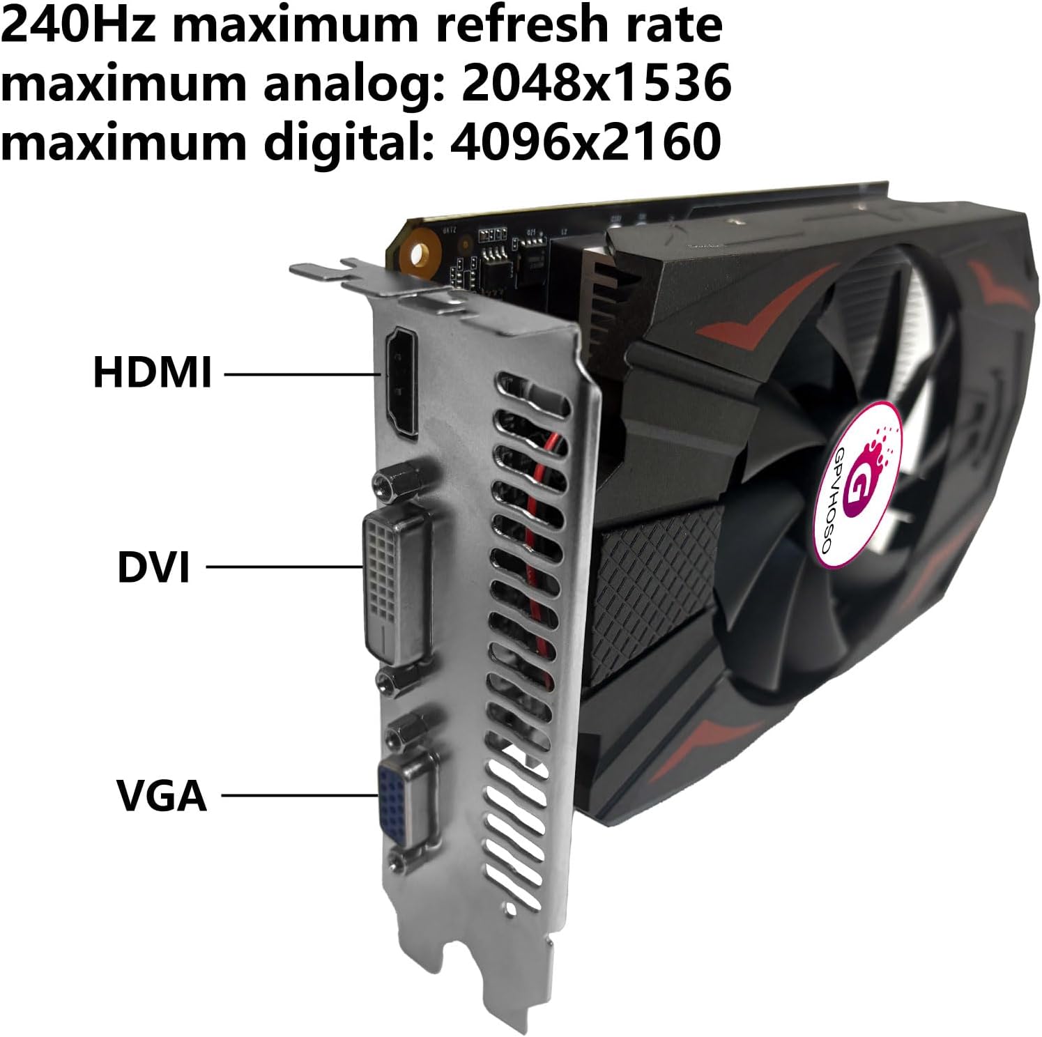 Placa Gráfica GTX 750Ti 4 GB GDDR5 5