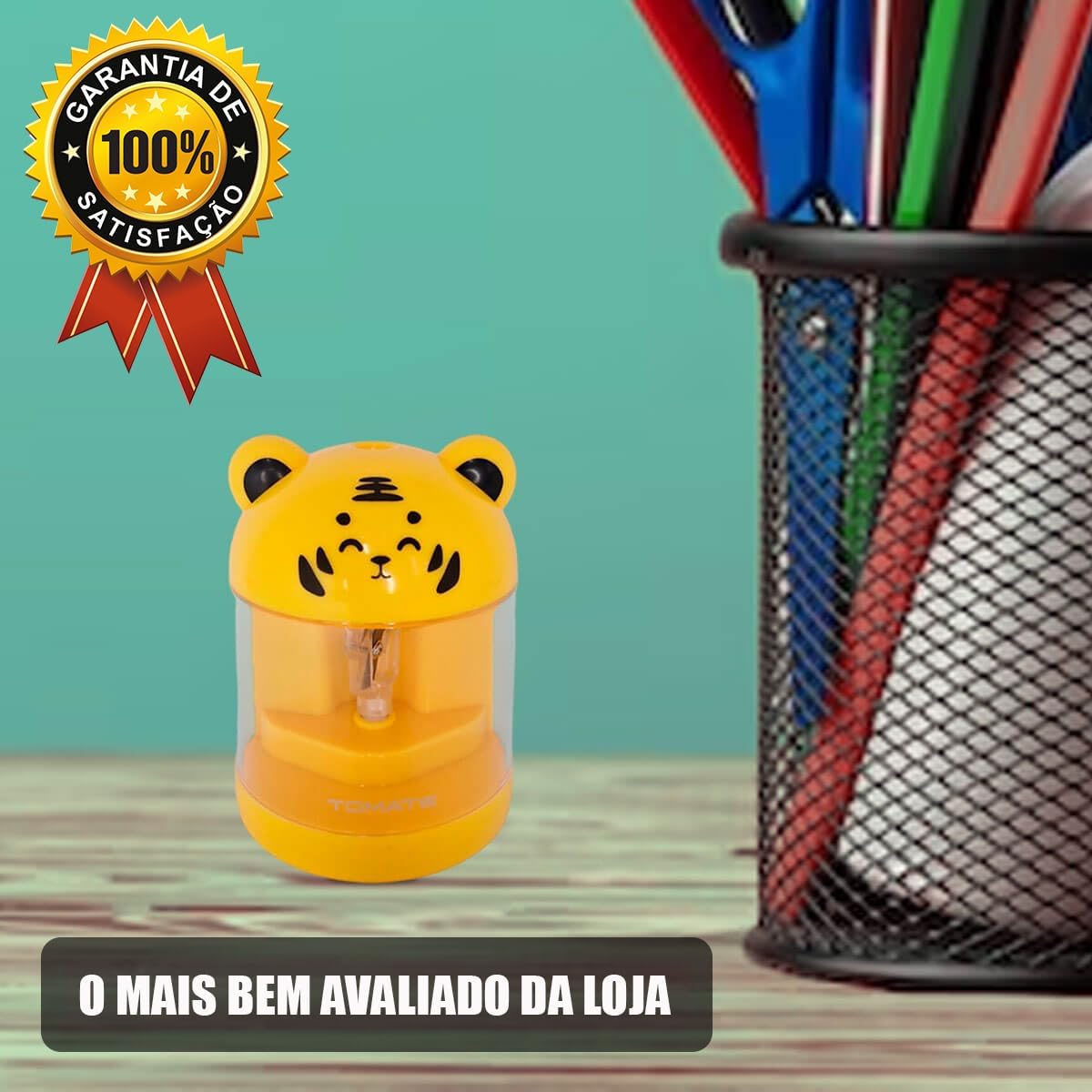 Apontador de Lápis Elétrico Tomate MAT-A05 3