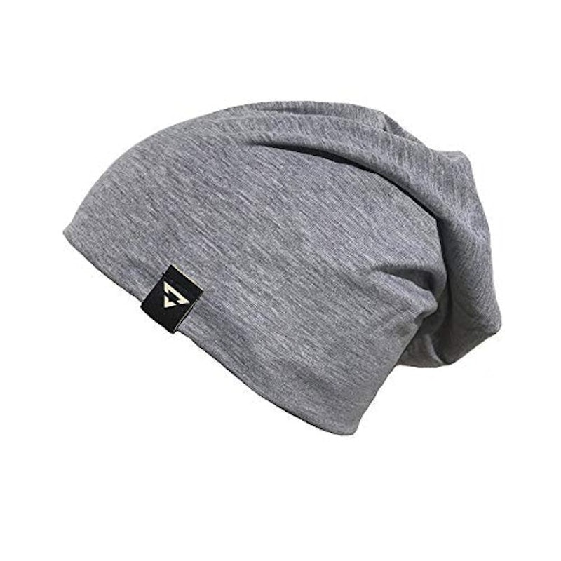 Gorro Bro Hood Beanie Malha Cinza 1