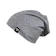 BRO HOOD Gorro Bro Hood Beanie Malha Cinza 1