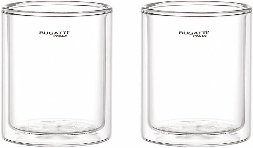 Conjunto 2 Copos de Whisky Bar Parede Dupla 300 ml 1