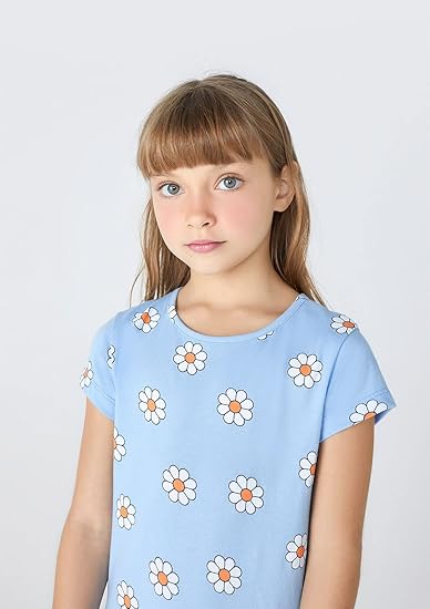 Vestido Infantil Curto Estampado 4