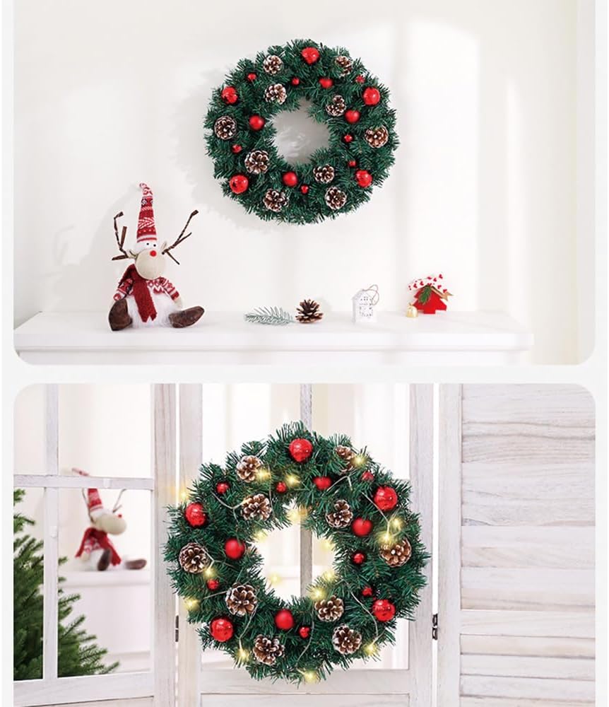 Guirlanda de Natal Decorativa LEDs Brancos 5