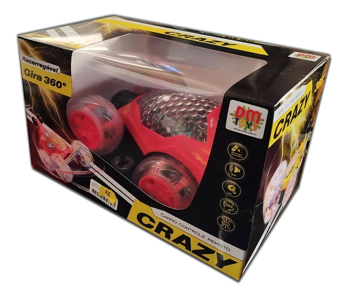 Carro Controle Remoto Crazy 3
