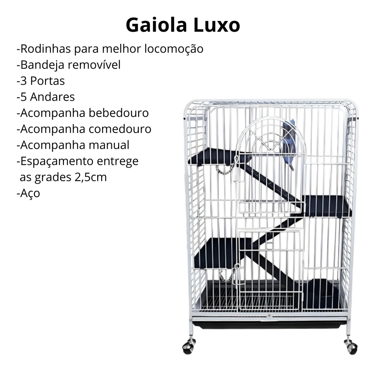 Gaiola Luxo Habitat 2